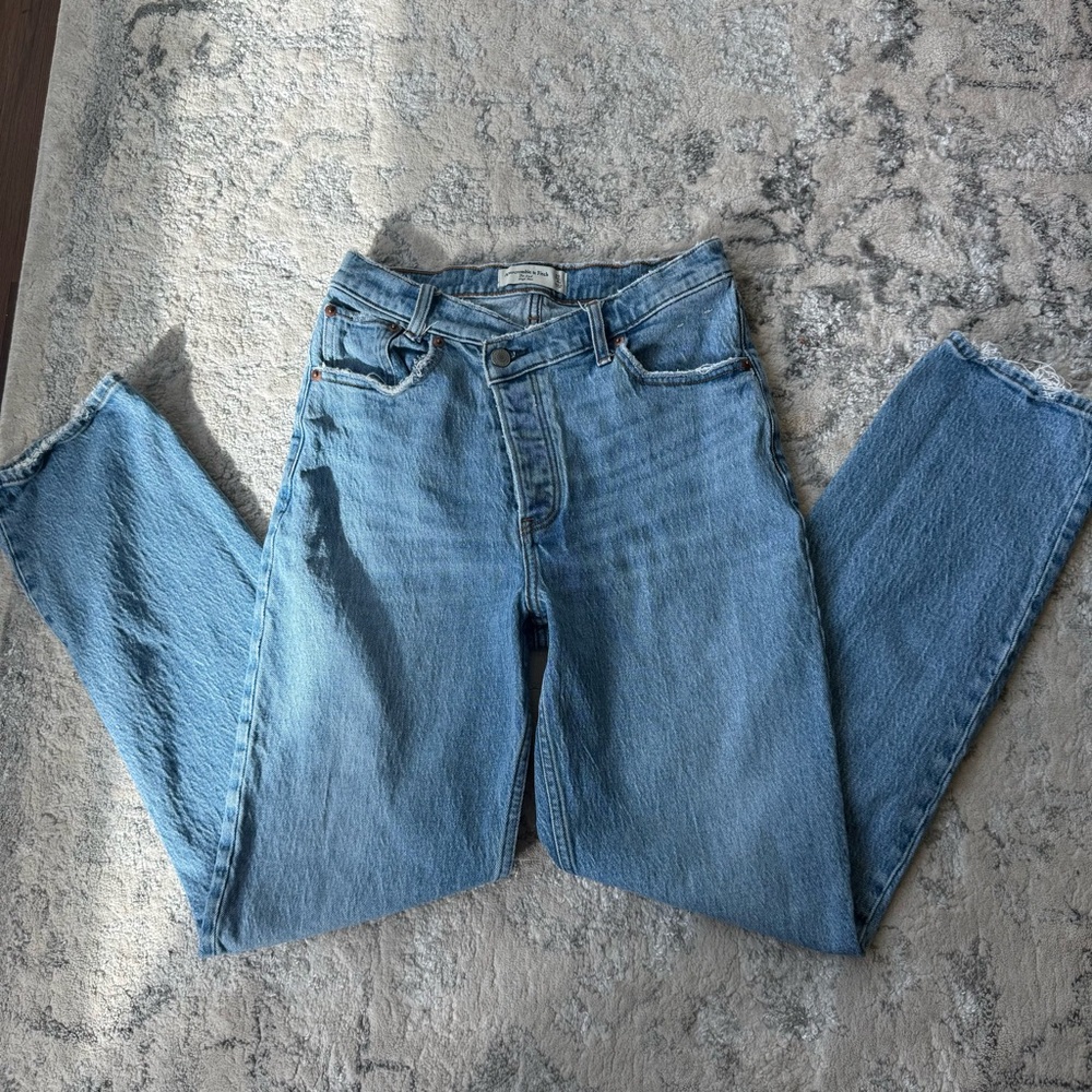 Abercrombie & Fitch The Dad High Rise Jean 27/4R